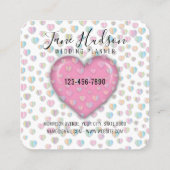 Élégant minimaliste simple Carte de visite modifia (Dos)