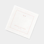 Élégant Minimaliste Typographique Peche (Gauche)