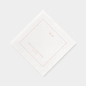 Élégant Minimaliste Typographique Peche (Droite)