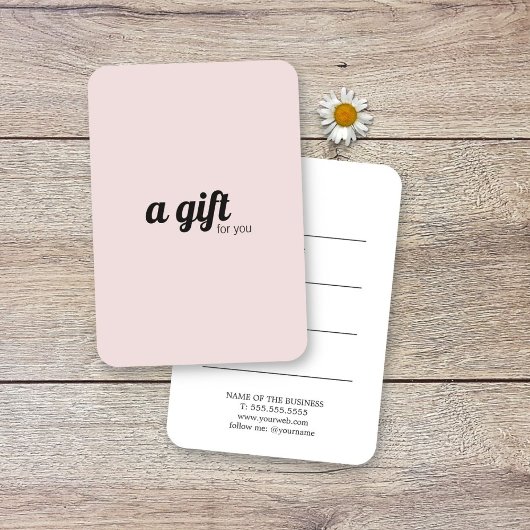 Elegant minimalistisch Bord Roos zwart wit