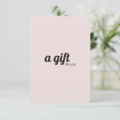 Elegant minimalistisch Bord Roos zwart wit (Staand voorkant)