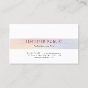 Elegant Minimalistisch Eenvoudig Professioneel Mod Visitekaartje