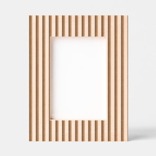 Elegant minimalistisch gestreept ontwerp voor mode gegraveerde lijstjes
