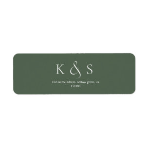 Elegant minimalistisch logo voor het weduwschap me etiket