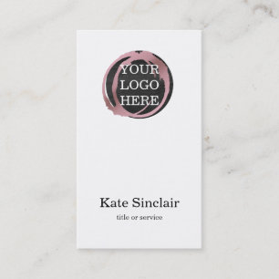 Elegant minimalistisch modern Logo Visitekaartje