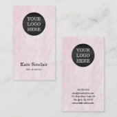 Elegant minimalistisch modern Logo Visitekaartje (Voorkant / Achterkant)