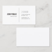 Elegant, minimalistisch, modern, professioneel mod visitekaartje (Voorkant / Achterkant)