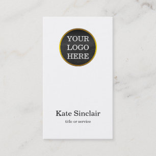Elegant minimalistisch Moderne Uw Logo Visitekaartje