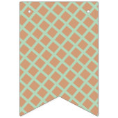 Elegant minimalistisch net getrouwd Passen getrouw Vlaggetjes (Tweede vlag)