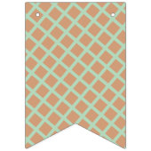 Elegant minimalistisch net getrouwd Passen getrouw Vlaggetjes (Eerste vlag)