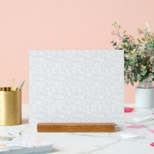 Elegant Minimalistisch Schoolpatroon Acryl Bord