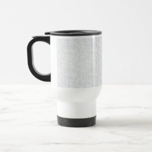 Elegant Minimalistisch Schoolpatroon Reisbeker