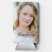 Elegant minimalistisch script Afstuderen Foto Part (Achterkant)