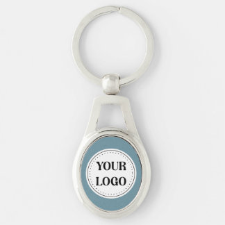 Elegant, Minimalistisch & Strak Zwart QR Code Logo Sleutelhanger