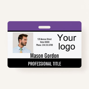 Elegant, minimalistische badge