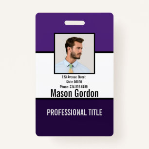 Elegant, minimalistische badge