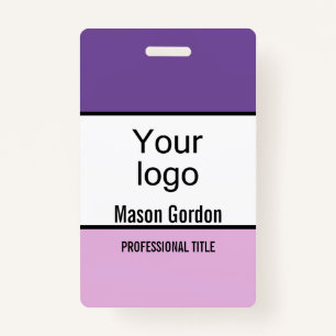 Elegant, minimalistische badge