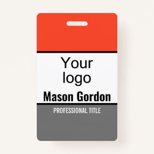 Elegant, minimalistische badge