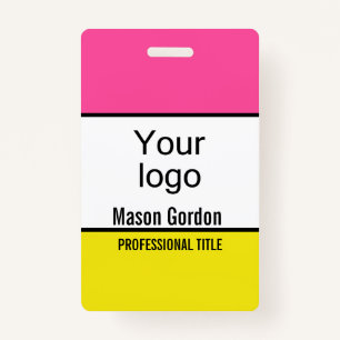Elegant, minimalistische badge