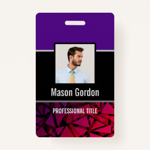 Elegant, minimalistische badge