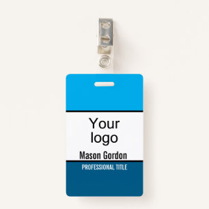 Elegant, minimalistische badge