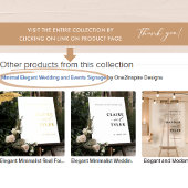 Elegant minimalistische Kaarten en cadeaubonnen vo Poster