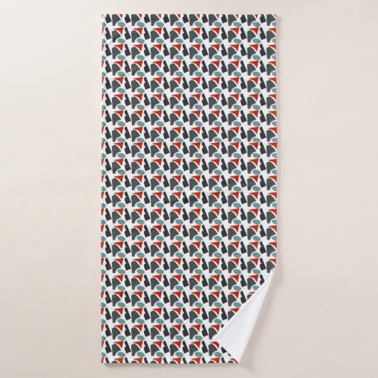 élégant mod chic tendance (Serviette de bain)