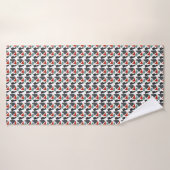 élégant mod chic tendance (Serviette de bain)