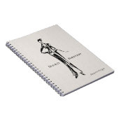 Elegant Mode Designer Portfolio Sketch Notitieboek (Rechterzijde)