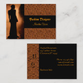 Elegant Mode Designer Visitekaartje (Voorkant / Achterkant)