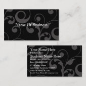 Élégant Modèle Carte de visite (Devant / Derrière)