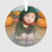 Elégant modèle moderne, mignon nom de garçon et ph (dos)