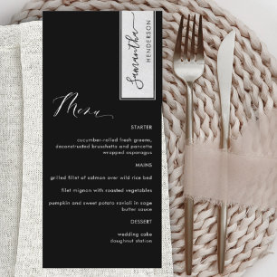 Élégant Modèle Personnalisé avec Nom des Invités N