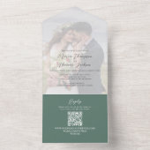Élégant Modèle photo Mariage vert (À l'intérieur)