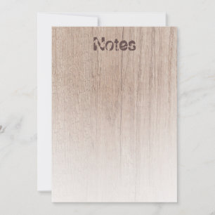 Elégant Modèle tendance Texte dénudé Bois look