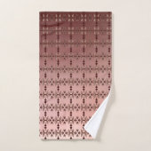 Élégant modèle trois pièces (Serviette à main)