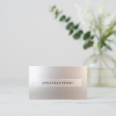 Elegant modern aantrekkelijk design Professional Visitekaartje (Staand voorkant)