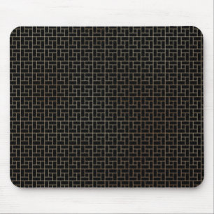 Elegant modern Abstract gouden mandje - Weave Patr Muismat