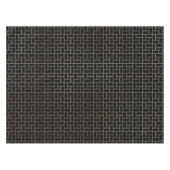 Elegant modern Abstract gouden mandje - Weave Patr Tafelkleed (Voorkant (Horizontaal))