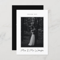 Elegant modern Black Signature Script Weddenschap