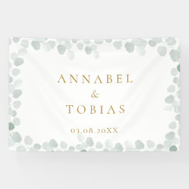 Elegant modern blad spandoek