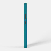 Elegant modern blauw Blauwgroen Samsung Galaxy Hoesje (Rechterkant)