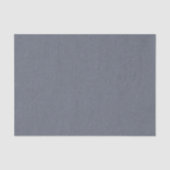 Elegant Modern Blue Grey Faux Linen Tissuepapier (Voorkant)