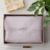 Elegant Modern Blush Roze Ombre Naam & Monogram Tissuepapier (Geschenk)