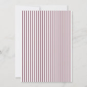 Elegant Modern Botanical Greenery Wedding Kaart (Achterkant)