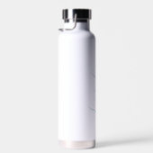 Elegant modern bruiloft voor aangepaste scriptbrid waterfles (Rechts)
