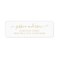 Elegant modern Calligrafiescript - Klassiek Gold