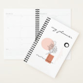 Elegant Modern Chic Eenvoudig Abstract Geometrisch Planner (Display)