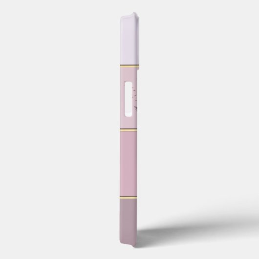 Elegant Modern Chic Striped, Lashes Case-Mate iPhone Case (Achterkant / Rechts)