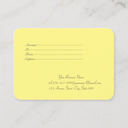 Elegant Modern Confetti Tie Dye Kortingskaartje (Achterkant)